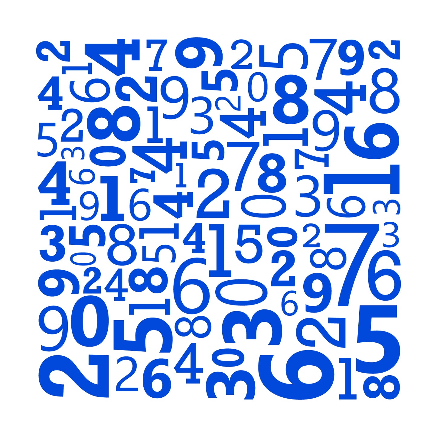 Vinyl Wall Art Decal - Set of Numbers - 40" x 40" - Educational Kids Toddlers Teens Learning Home Apartment Bedroom Playroom Classroom Homeschool Preschool Kindergarten Decor