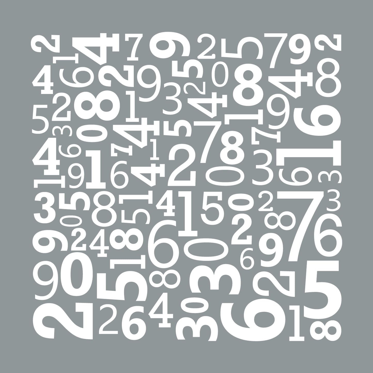 Vinyl Wall Art Decal - Set of Numbers - 40" x 40" - Educational Kids Toddlers Teens Learning Home Apartment Bedroom Playroom Classroom Homeschool Preschool Kindergarten Decor