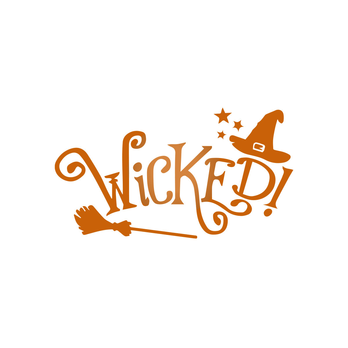 Vinyl Wall Art Decal - Magical Halloween Wicked 16" x 29" - Halloween Decoration, Seasonal Decor - Teens, Adults, Indoor, Outdoor, Wall, Door, Window, Living Room, Office