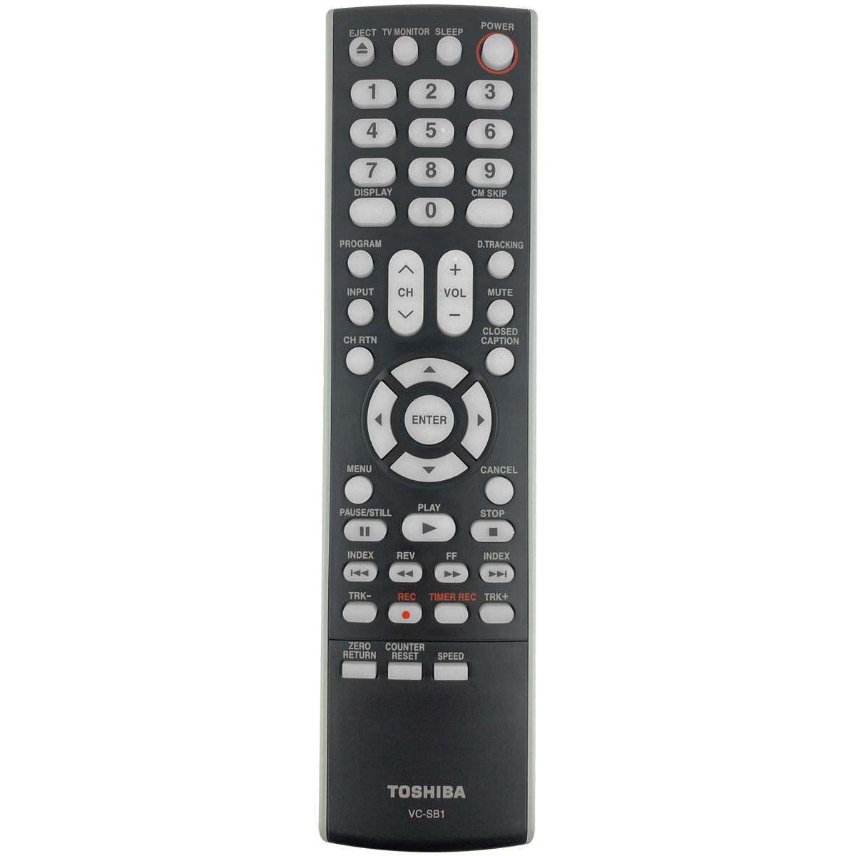 Original Toshiba VC-SB1 TV Remote Control for MV13Q41 MV20Q41 XV6428 XV6428