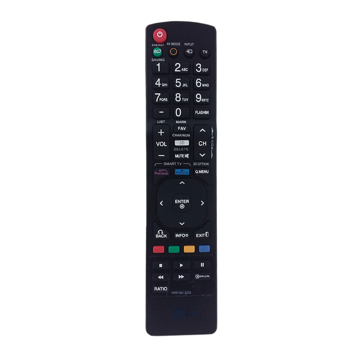 Replacement LG AKB72915238 TV Remote Control