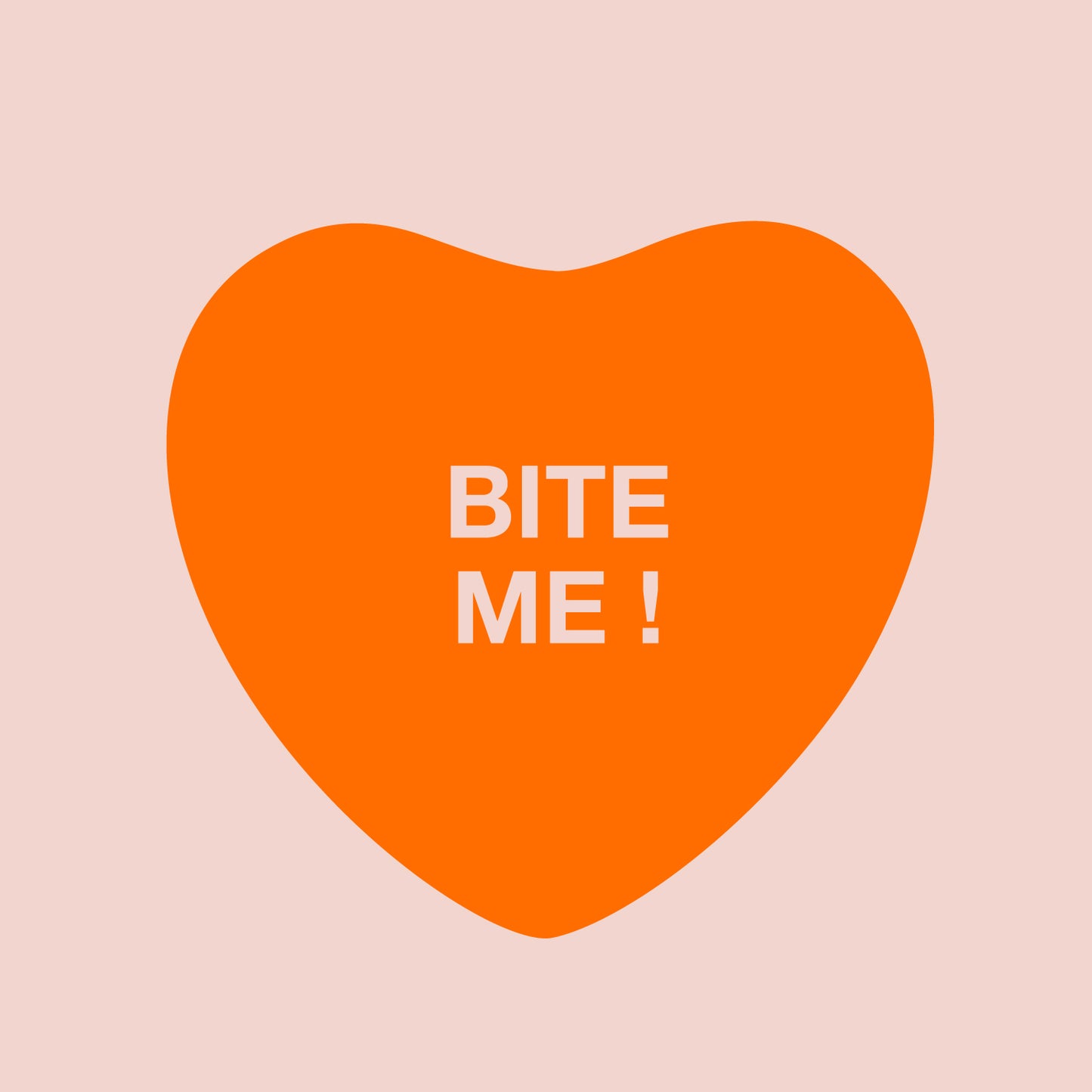 Valentines Day Vinyl Wall Art Decal - Bite Me Heart Candy - 10" x 11" - Valentine’s Home Living Room Bedroom Sticker - Indoor Outdoor Positive Household Couples Apartment Decor