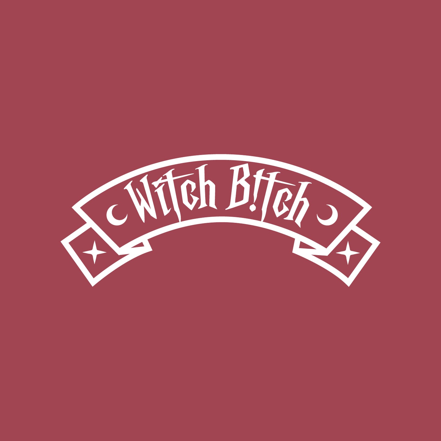 Vinyl Wall Art Decal - Witchy Woman - 2" x 5" - Halloween Season Cute Funny Quote Sticker for Living Room Entryway Door Office Coffee Shop Store Windows Spooky Decor