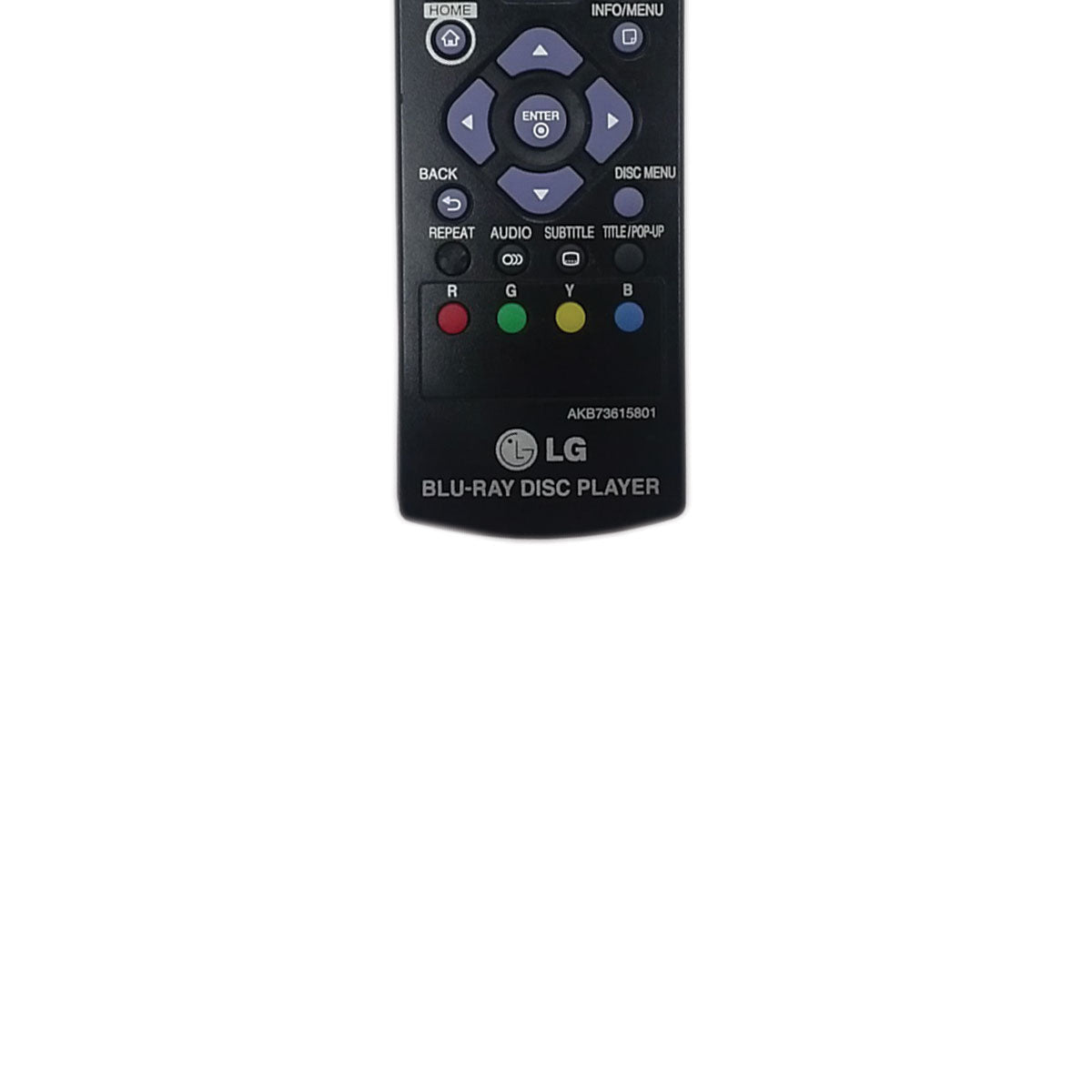 Genuine LG AKB73615801 Blu-Ray DVD Remote Control For BP200 BP350, BP175, BP135 BP325