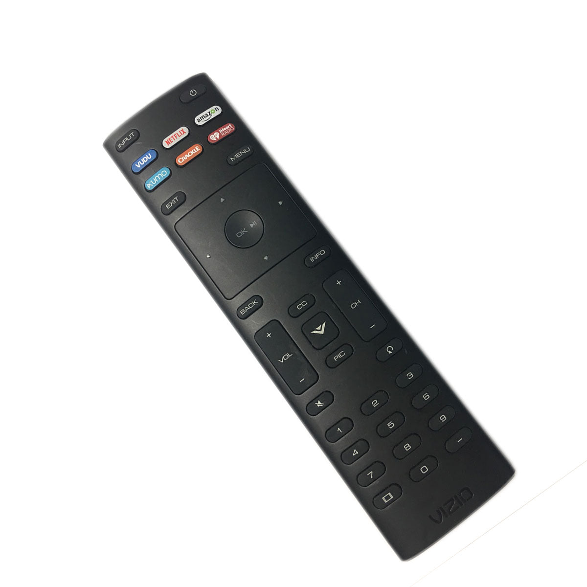 Used OEM Vizio XRT136 TV Remote Control for D24FG9 D24F-G9 D24HG9 D24H-G9 D32HF0